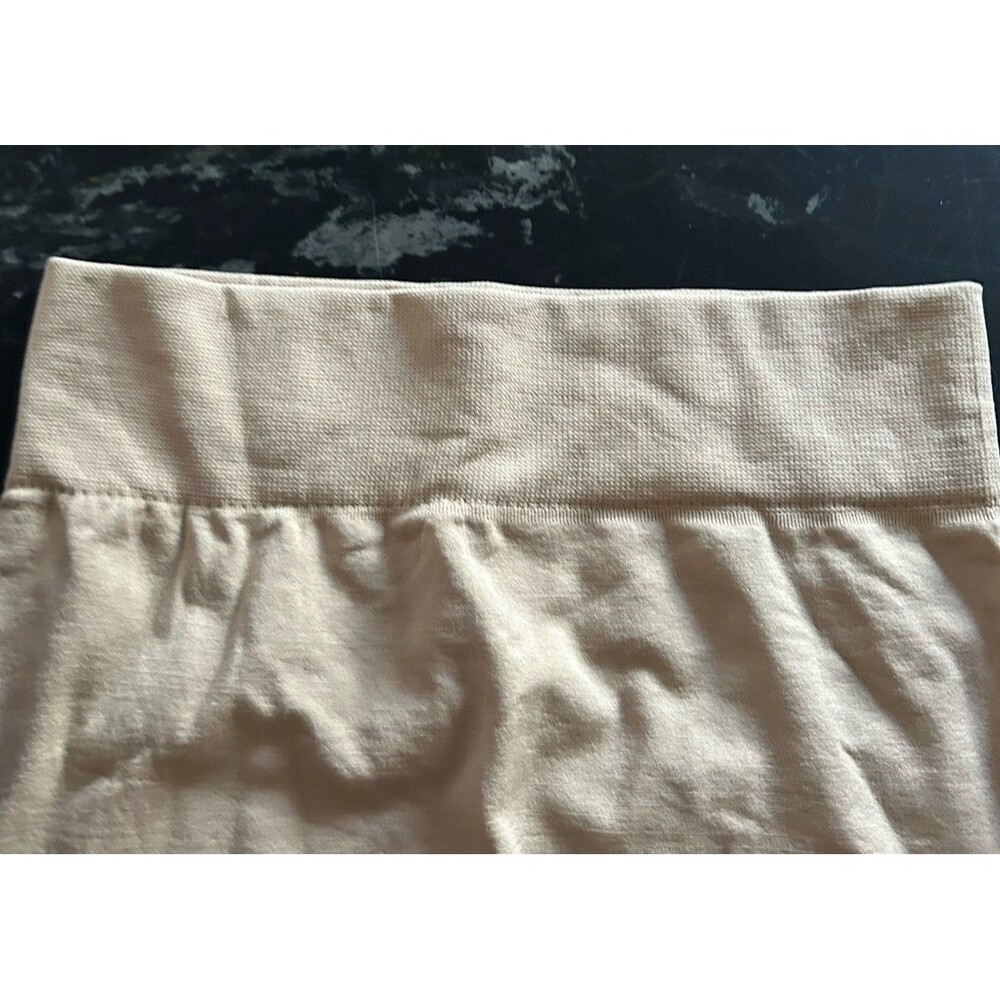 Lot Of 4 Mopas Leggings Womens Black Purple Khaki Brown Stretchy Nylon Spandex - Picture 8 of 8